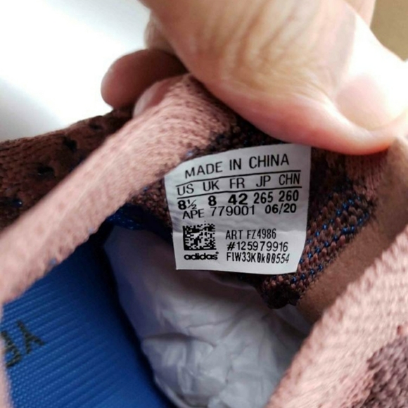 Adidas Yeezy Boost 380 Azure Non Reflective - Picture 7 of 8